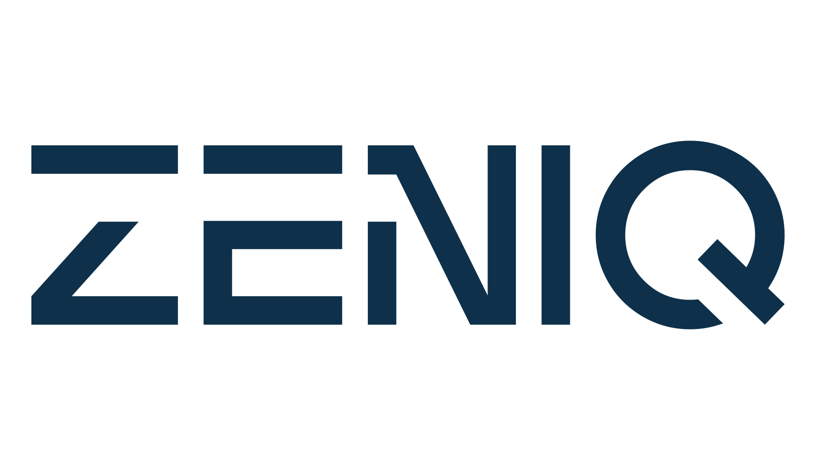 Zeniq, fancy various techno sci-fi font preview