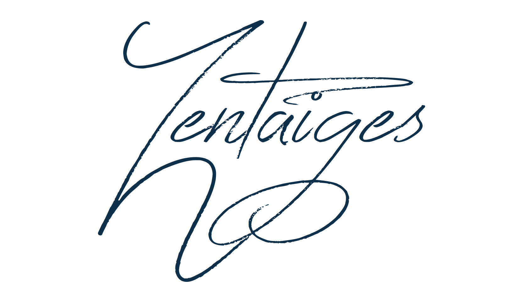 Zentaiges, script handwritten fancy decorative calligraphy font preview