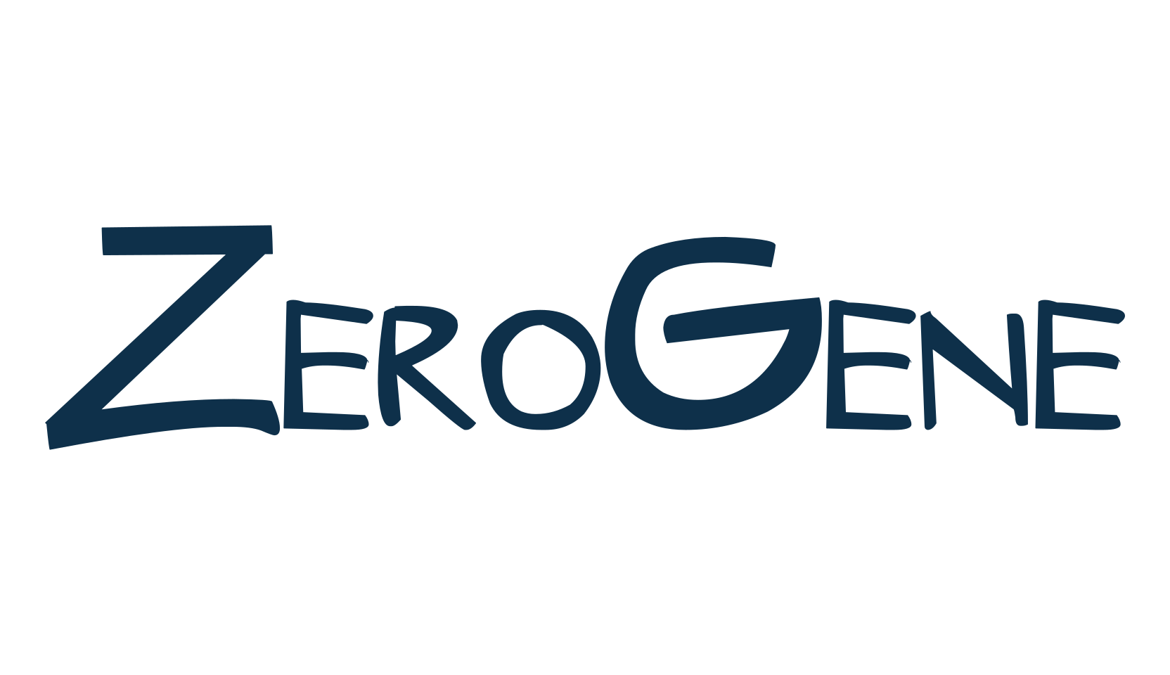 ZeroGene, fancy cartoon decorative comic font preview