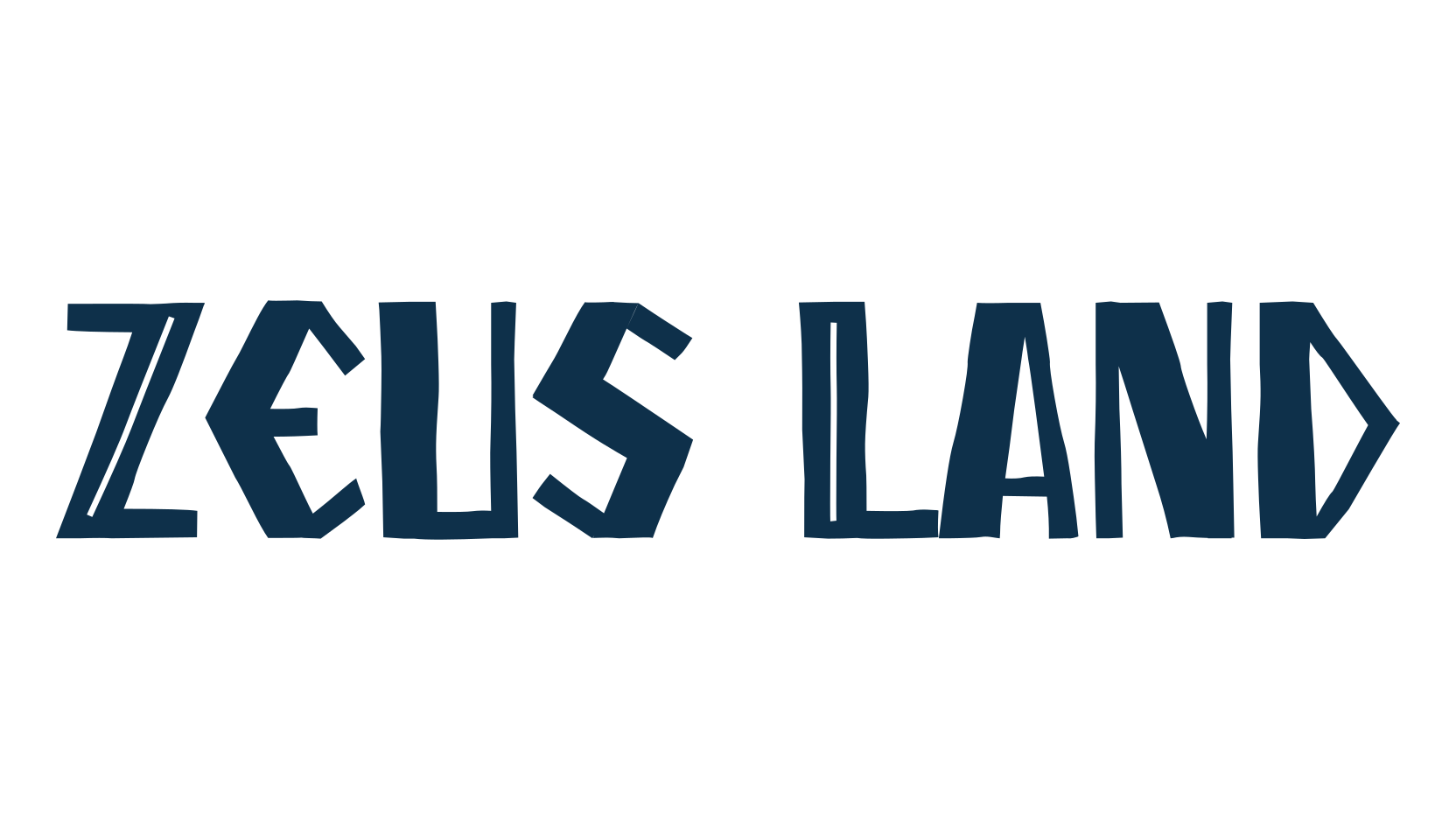 Zeus Land, roman, greek font preview