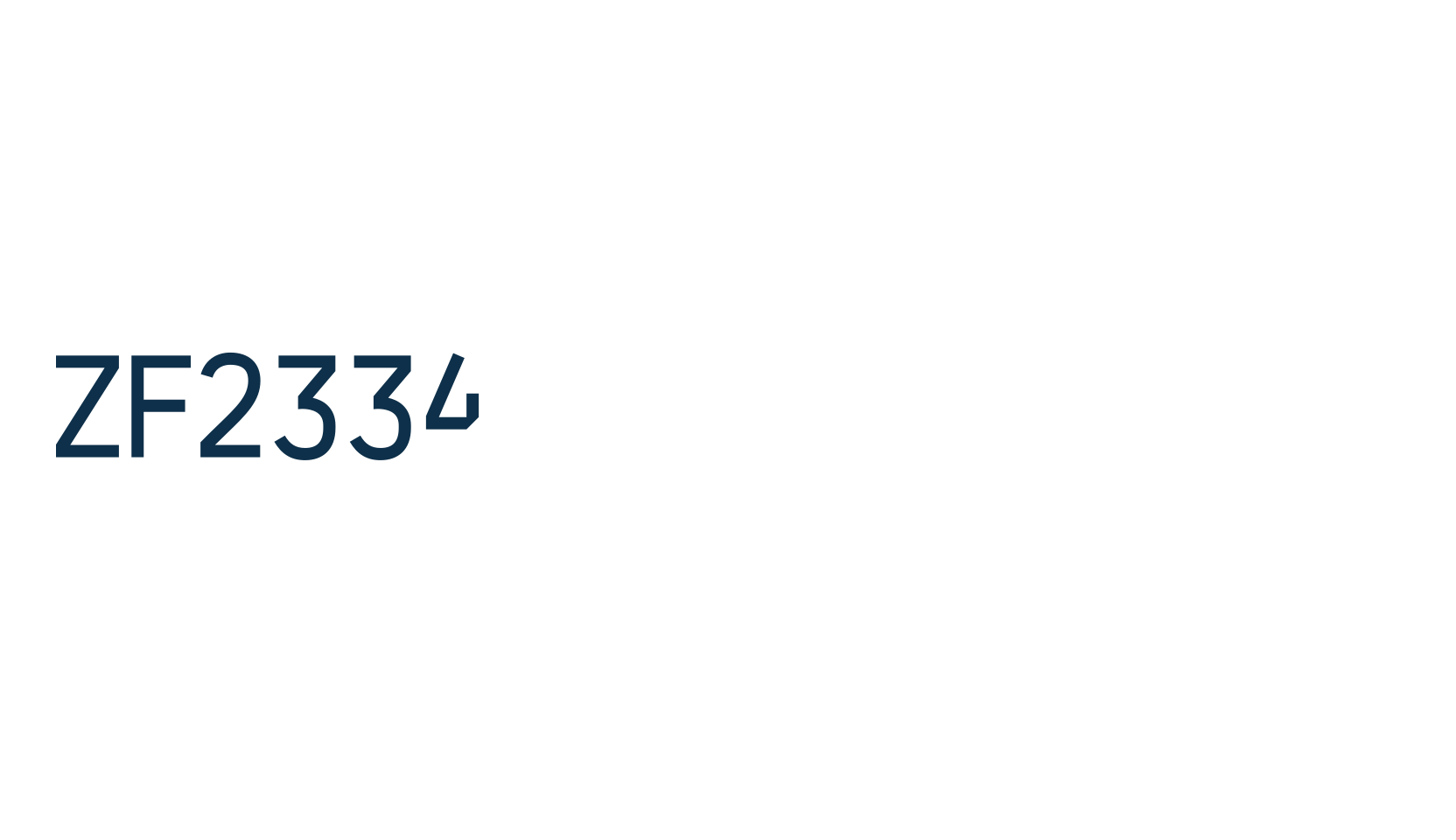 ZF2334 That's All Right, basic sans serif font preview