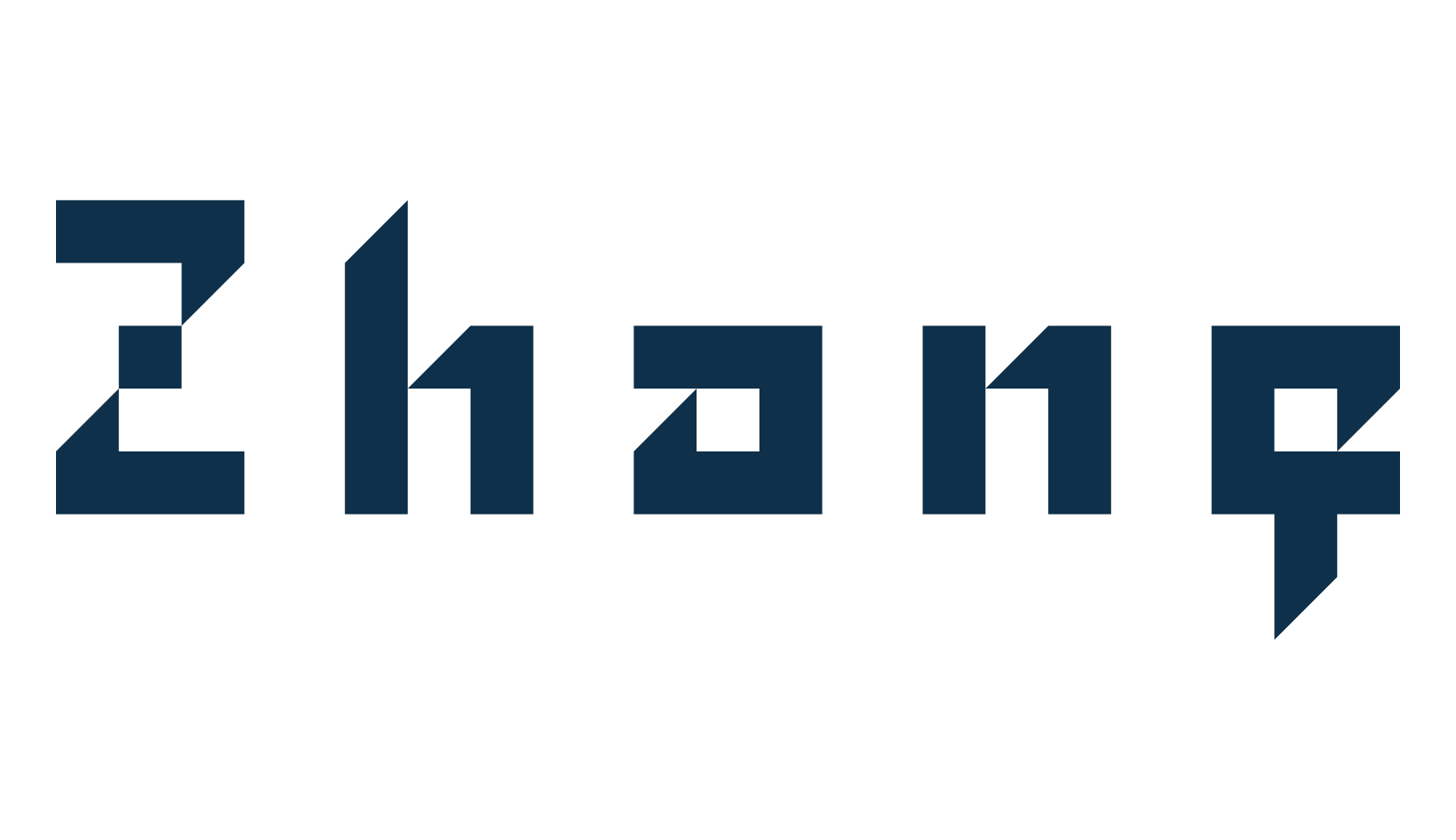 Zhang, square font preview