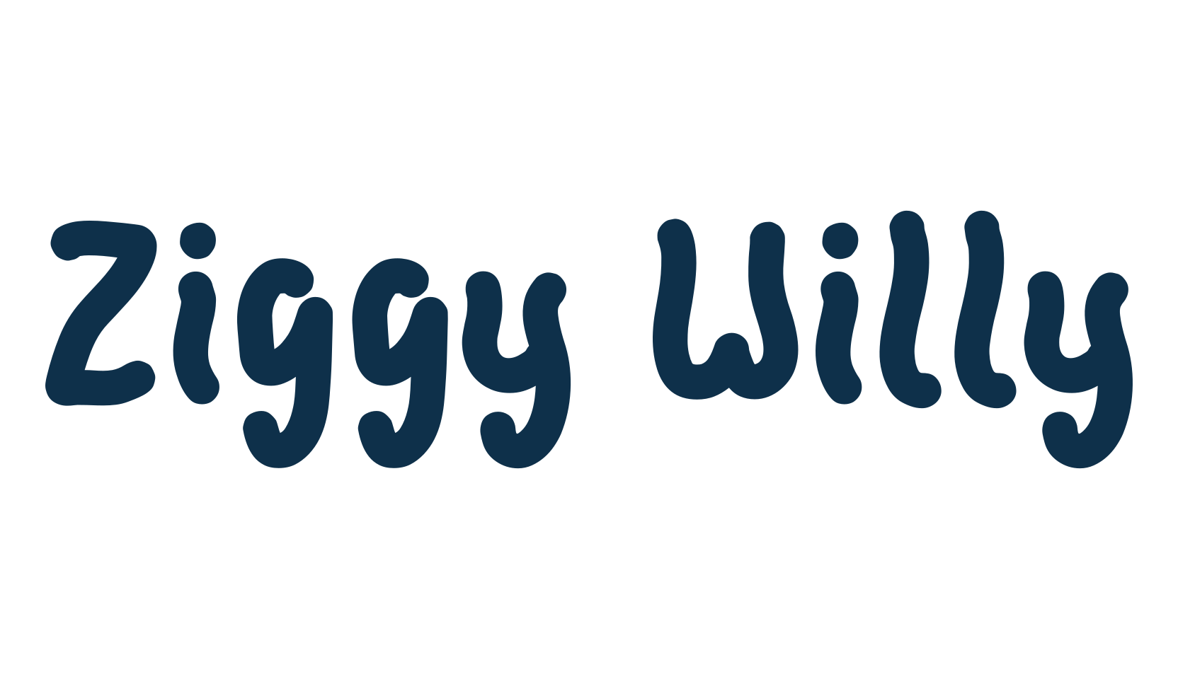Ziggy Willy, script handwritten fancy decorative calligraphy font preview