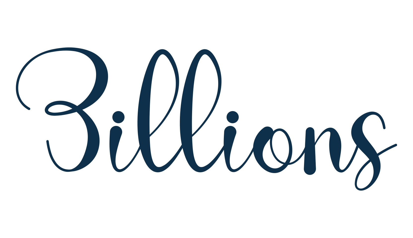 Zillions, script calligraphy fancy decorative font preview