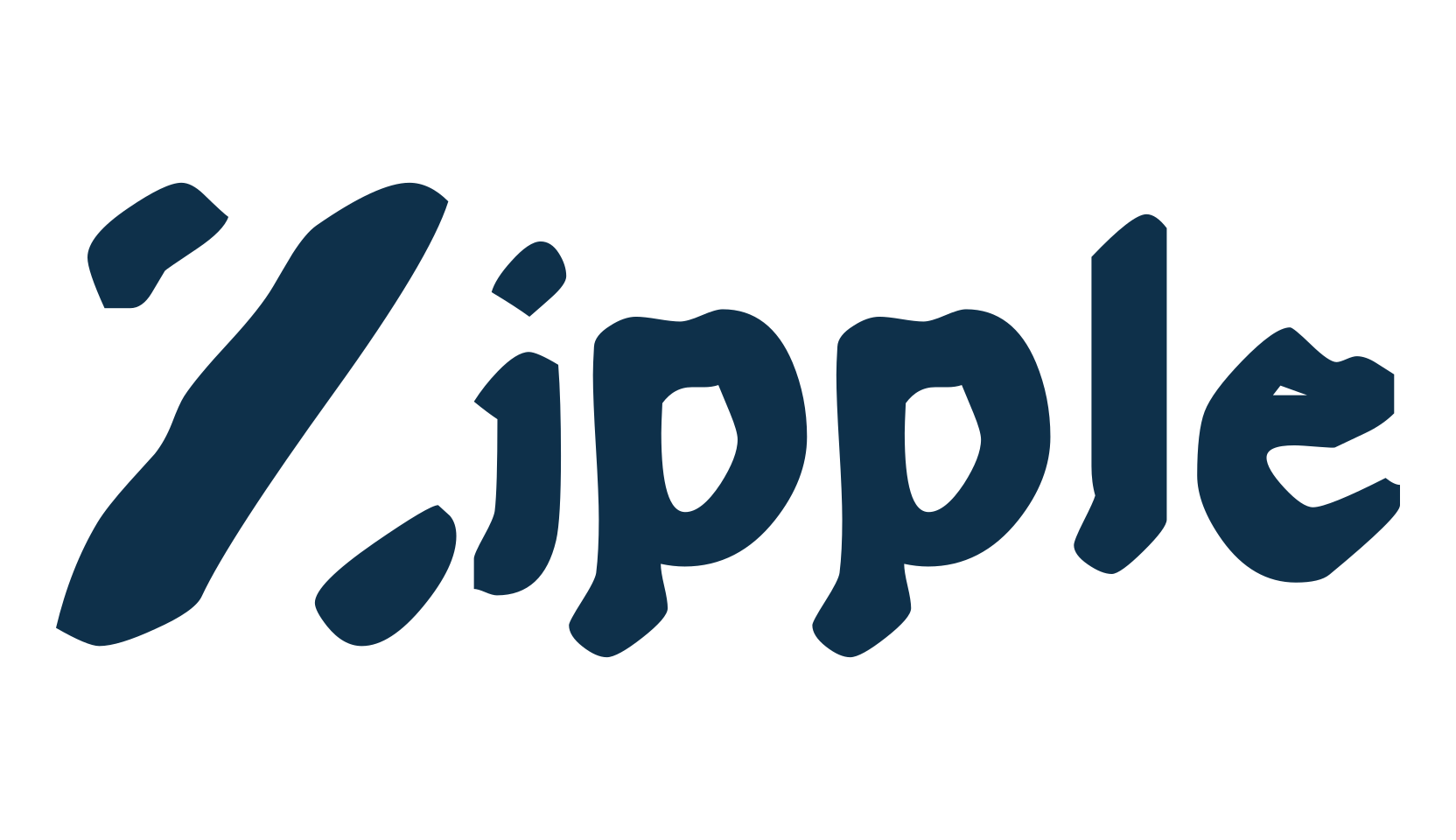 Zipple, fancy eroded decorative font preview