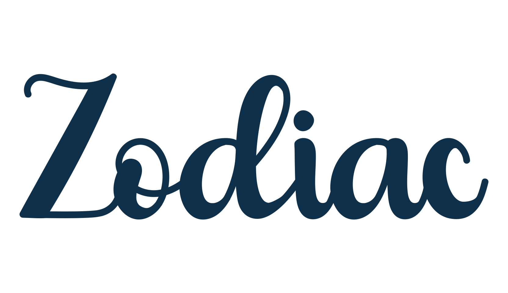 Zodiac, fancy various decorative script calligraphy font preview