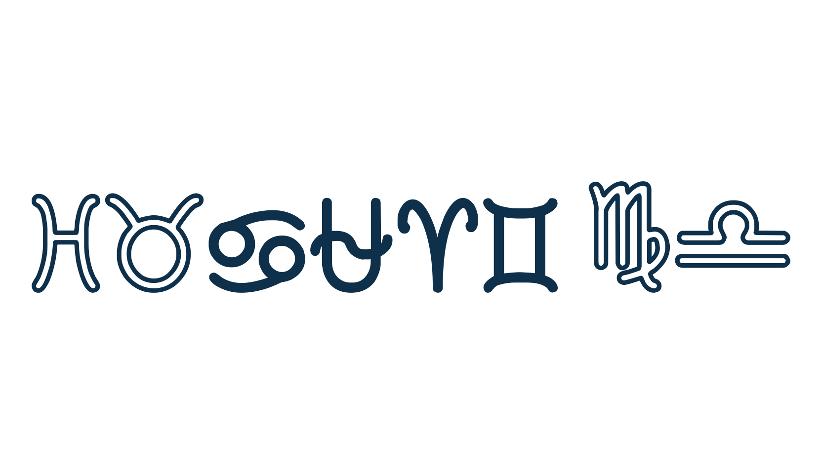 Zodiac St, fancy decorative font preview
