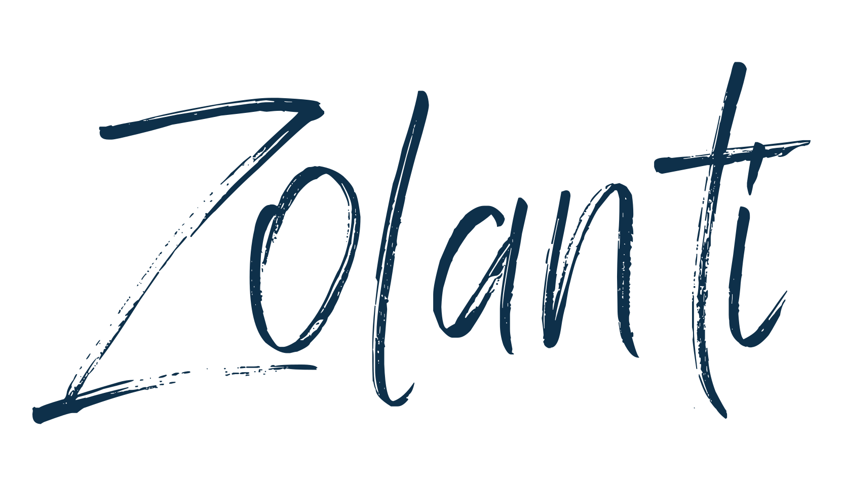 Zolanti, script brush fancy decorative calligraphy font preview