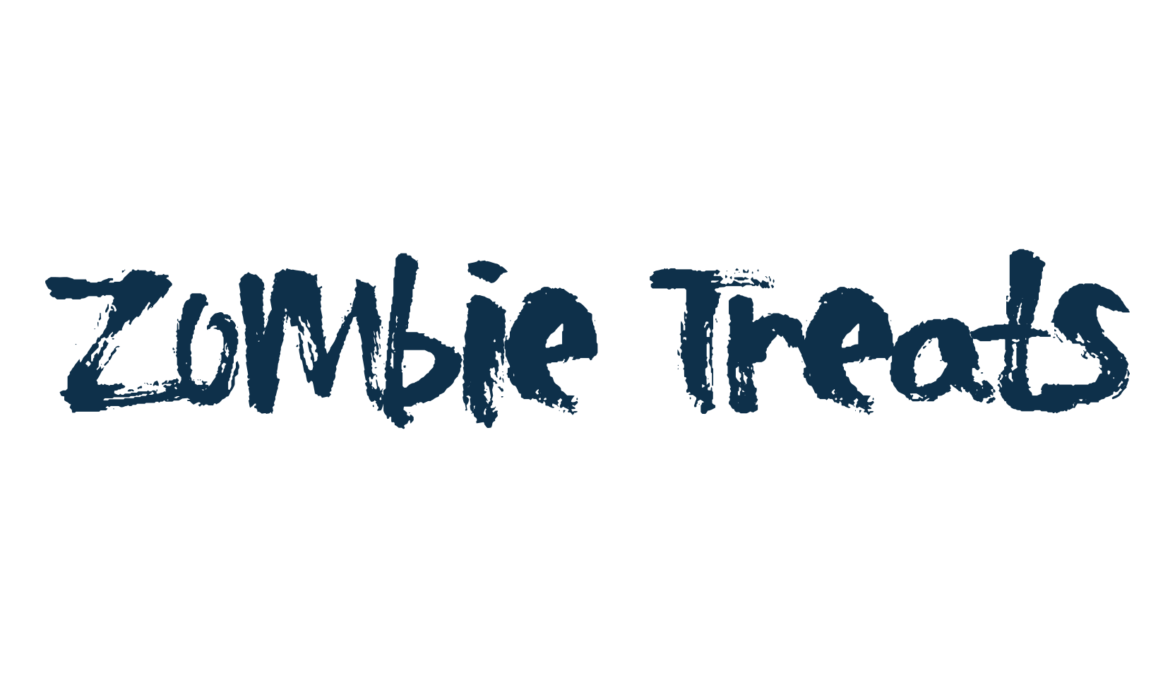 Zombie Treats, script brush fancy decorative calligraphy font preview