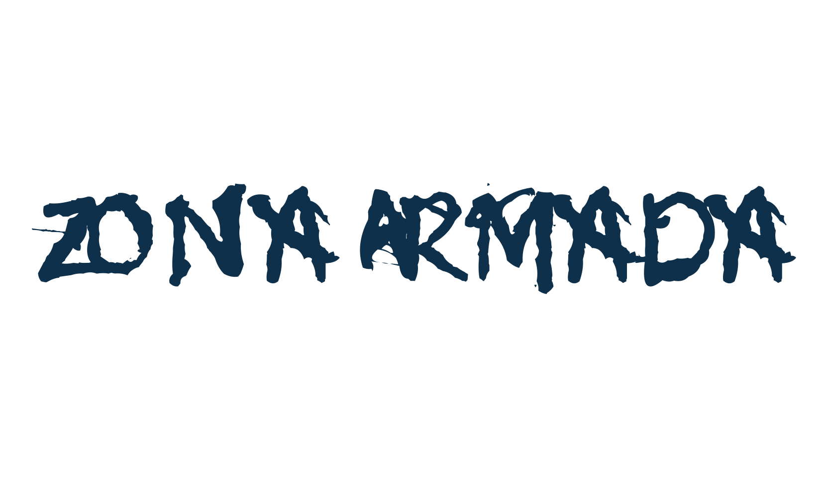 Zona Armada, script trash fancy decorative calligraphy font preview