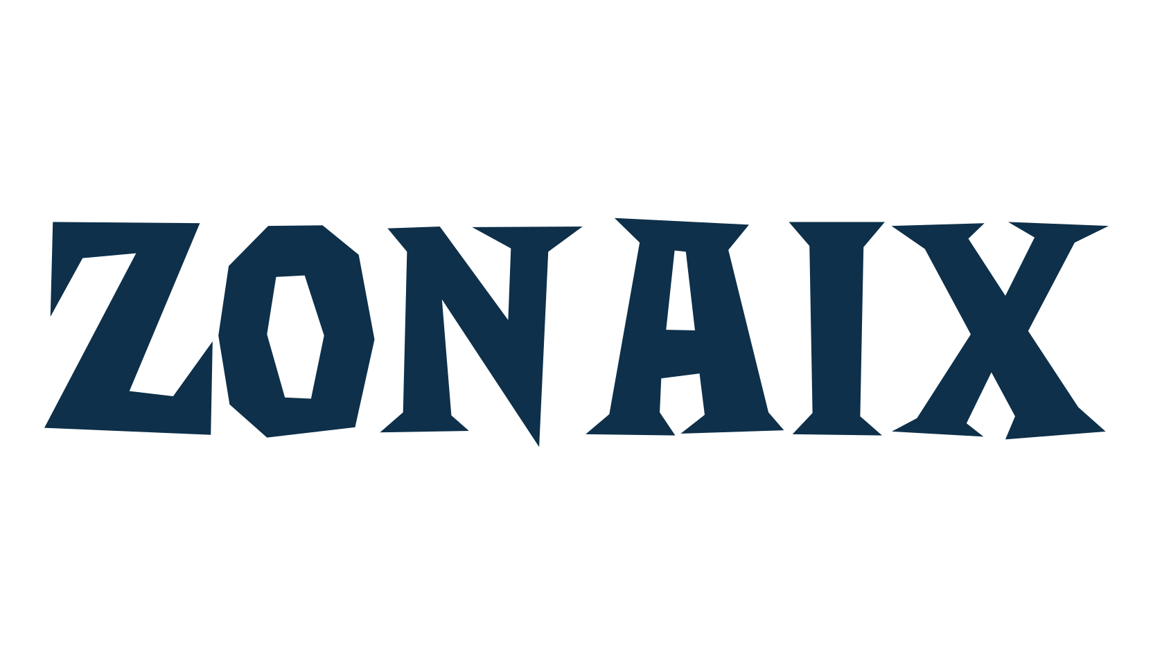 Zonaix, cartoon font preview