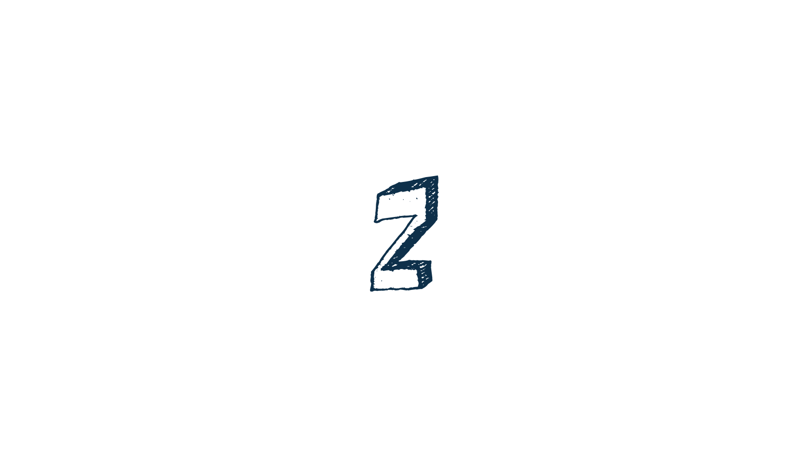 Zou, cartoon font preview