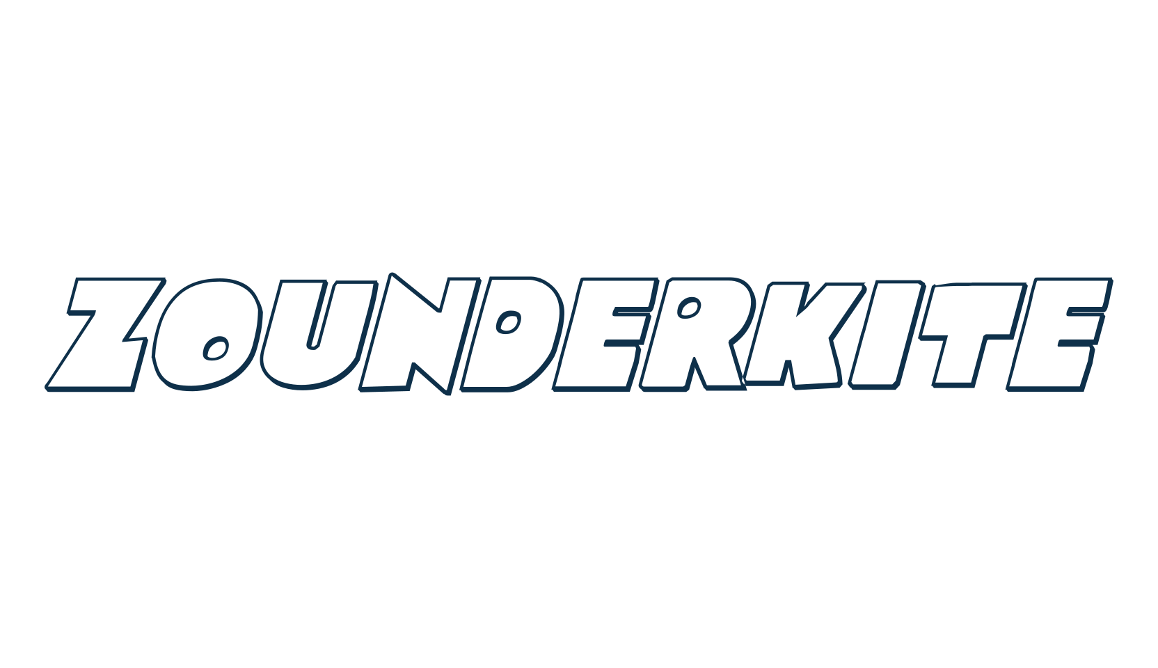 Zounderkite, fancy cartoon decorative font preview