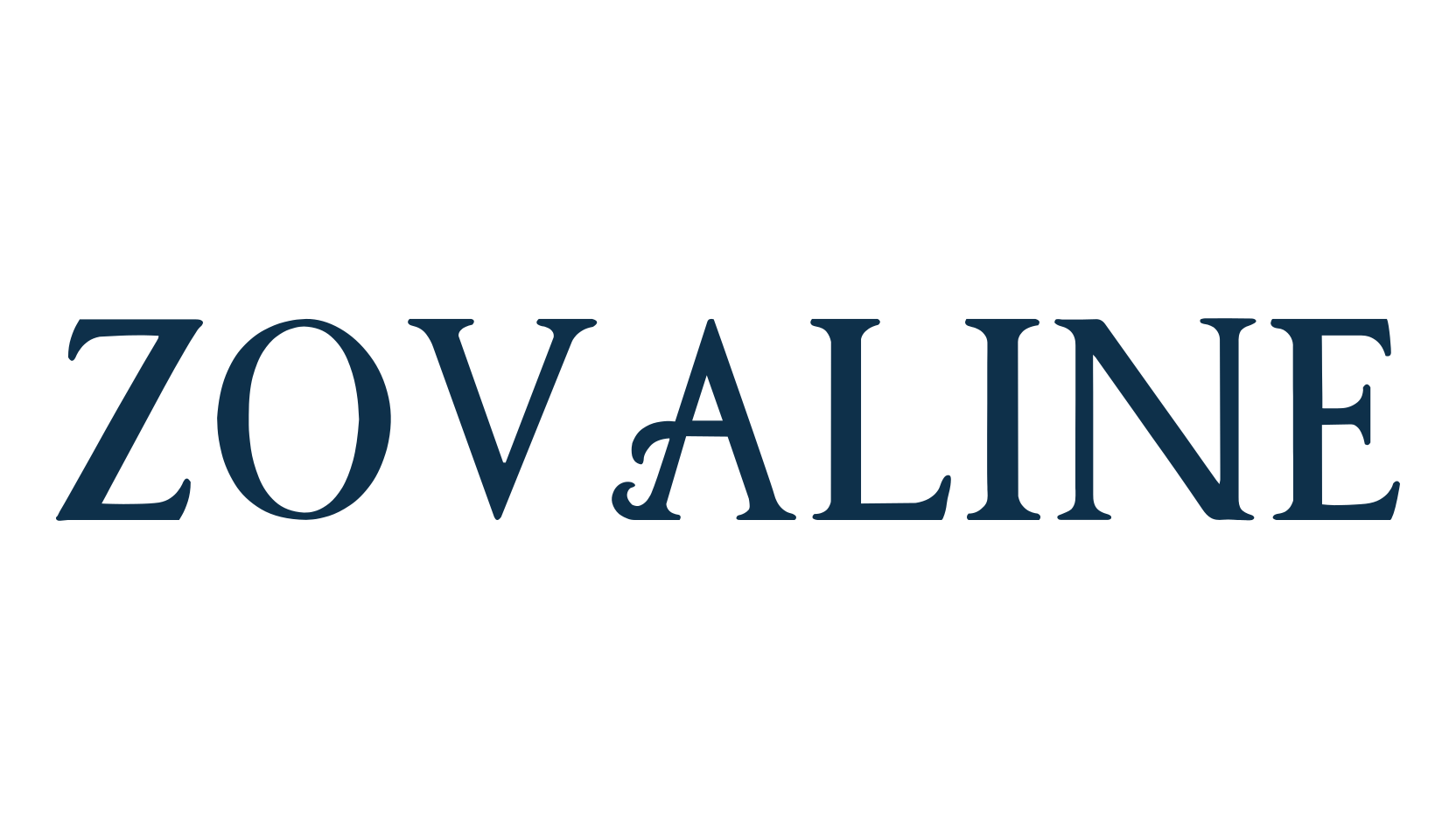 Zovaline, serif font preview