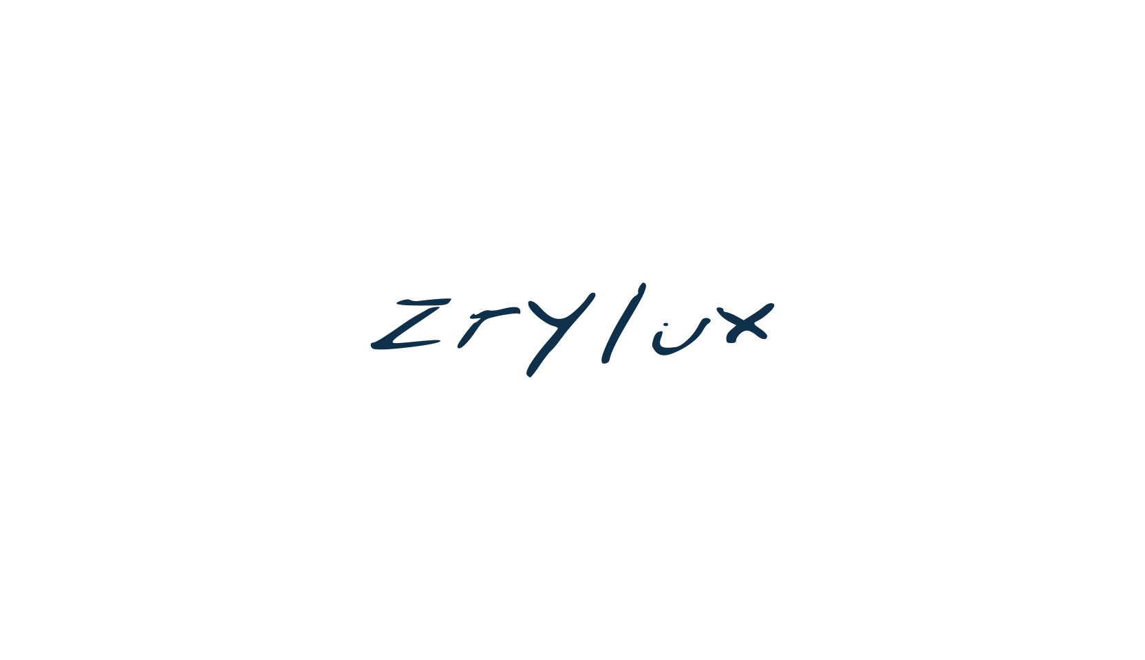 Zrylux, script handwritten fancy decorative calligraphy font preview