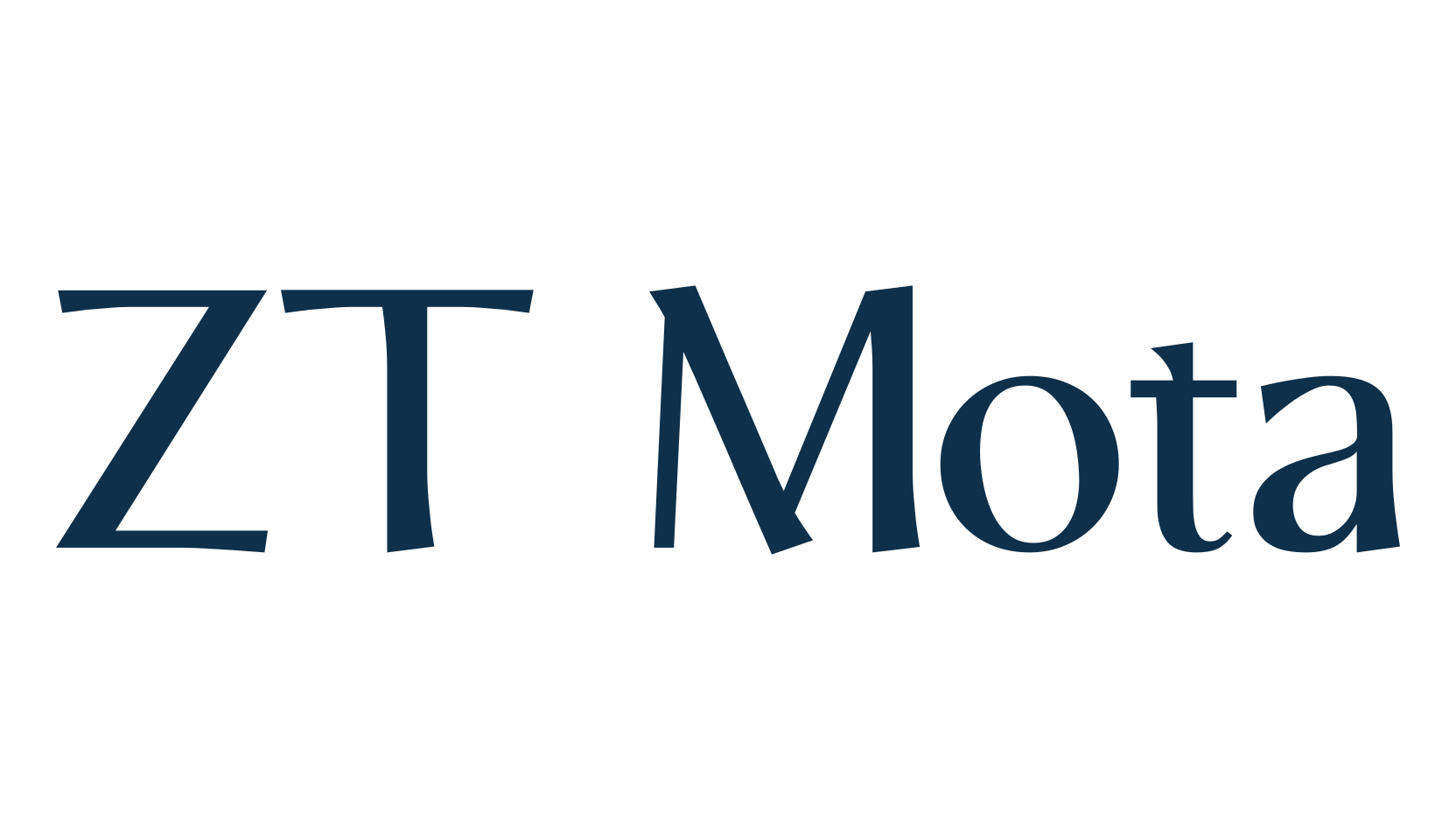 ZT Mota, various font preview