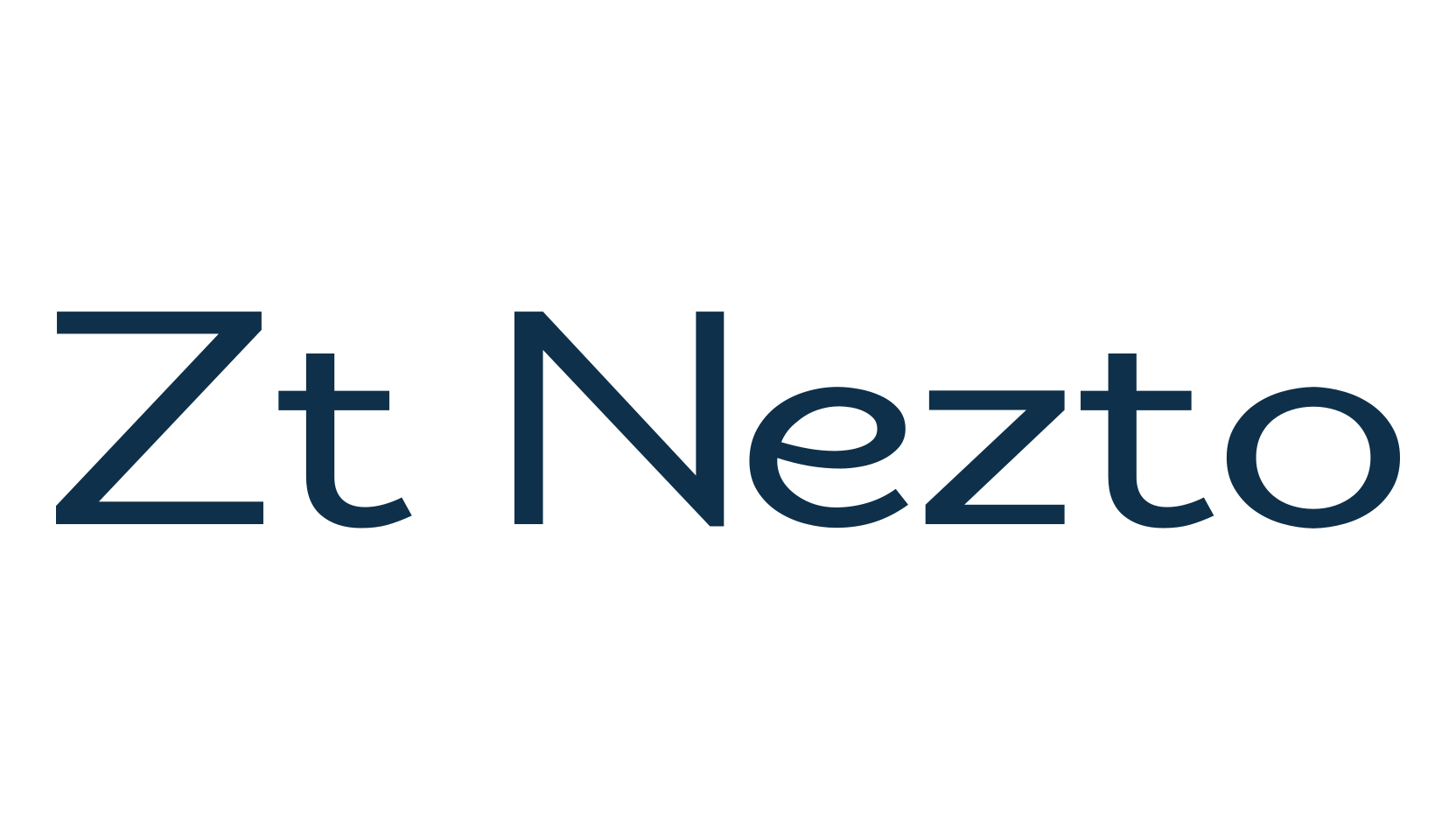 Zt Nezto, sans serif font preview