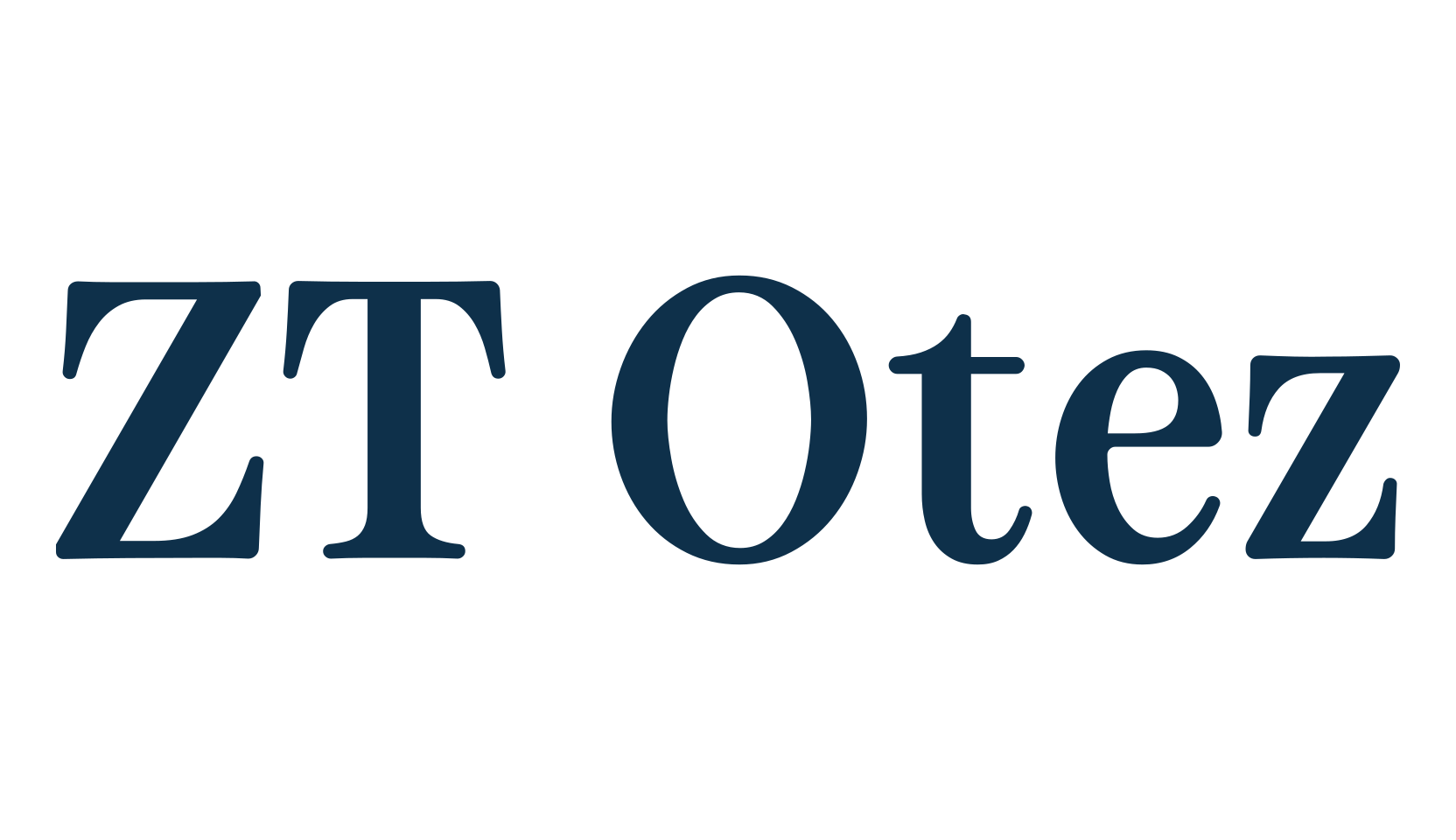 ZT Otez, serif font preview