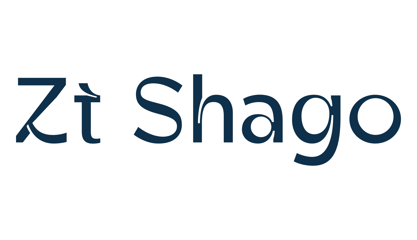 Zt Shago, basic sans serif font preview