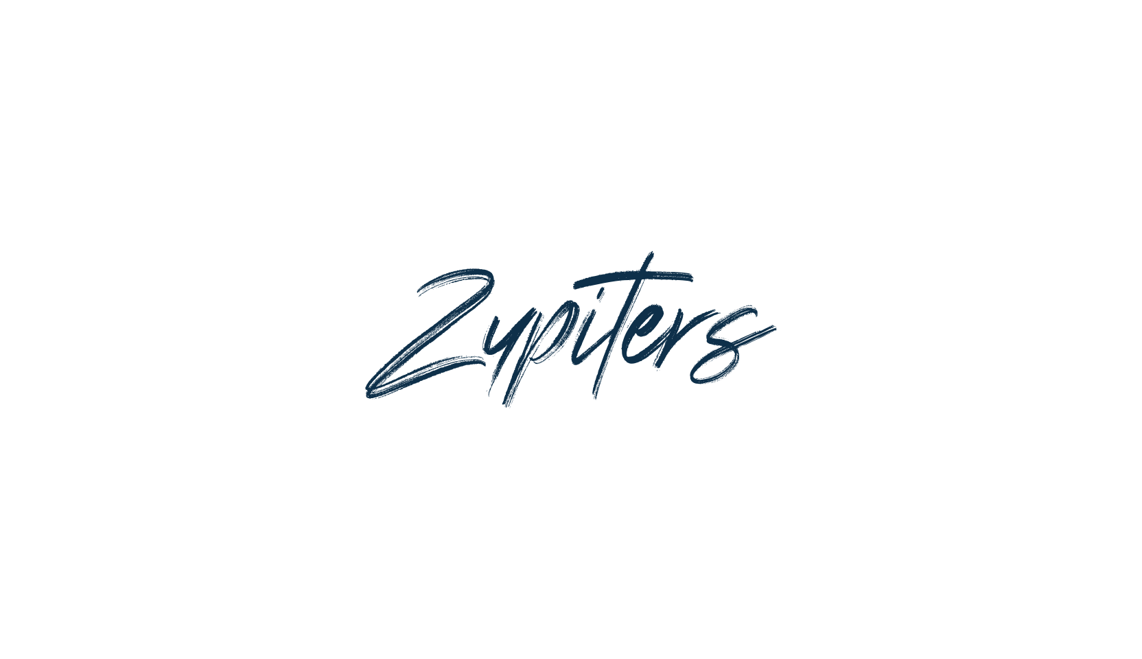 Zupiters, brush font preview