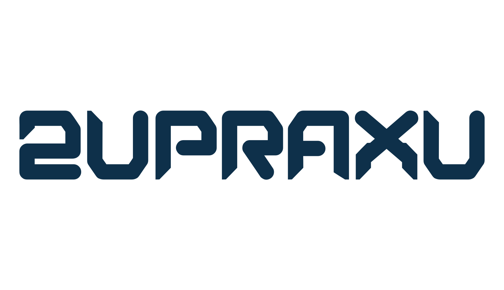 Zupraxu, sci-fi font preview