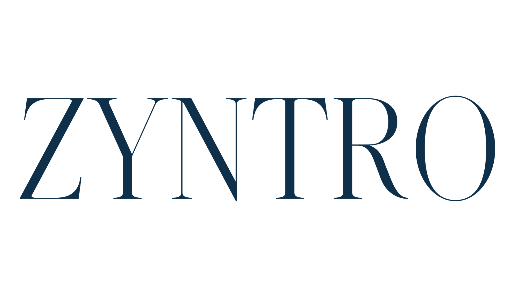 Zyntro, basic serif font preview