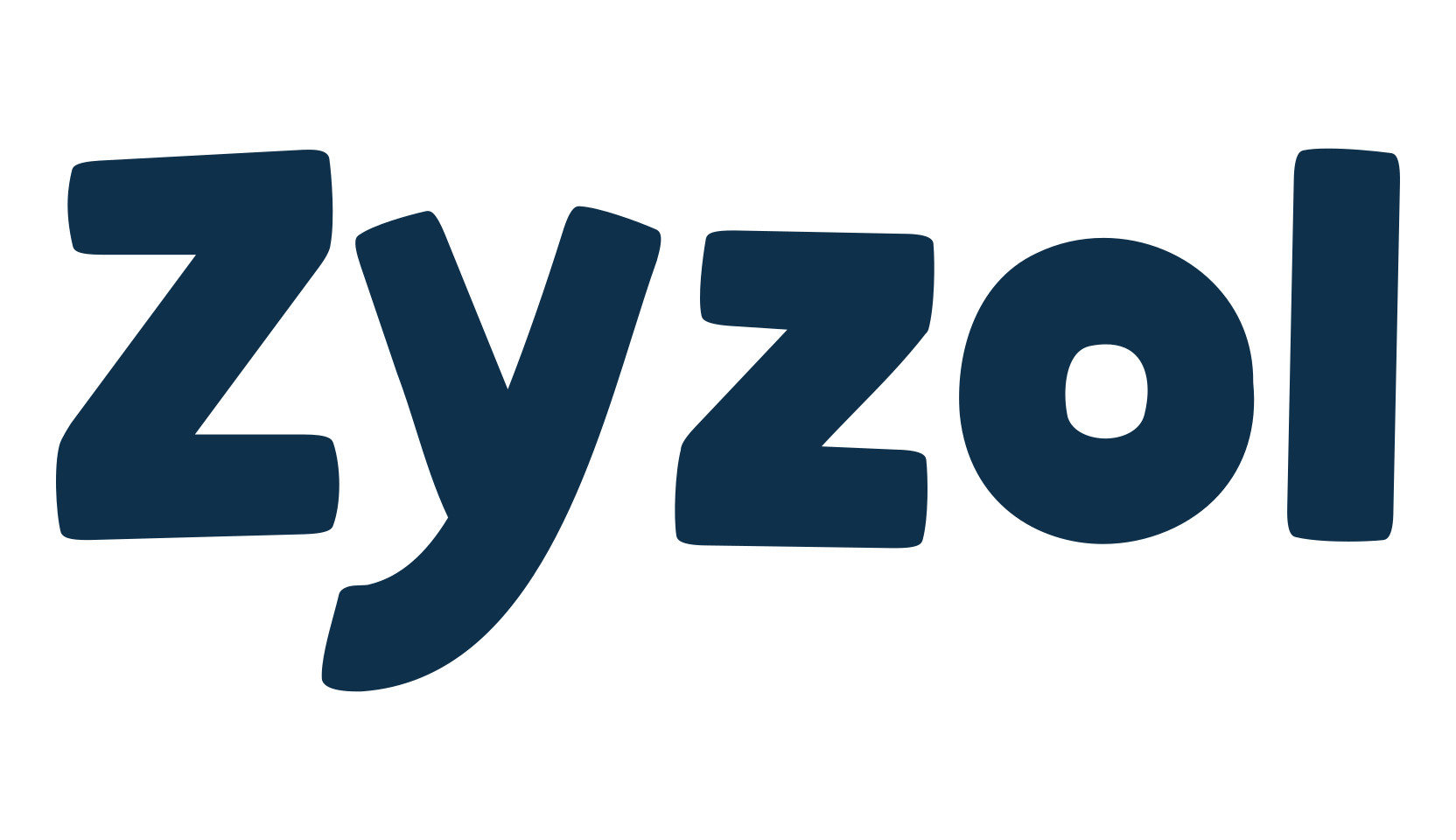 Zyzol, cartoon font preview
